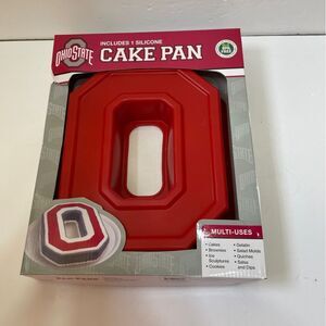 NEW IN BOX FANFARE OHIO STATE SILICONE CAKE PAN